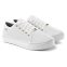Tênis Feminino Ping Coração Casual Confortável Branco